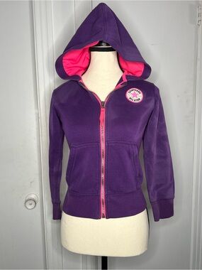 Vintage Converse zipup hoodie